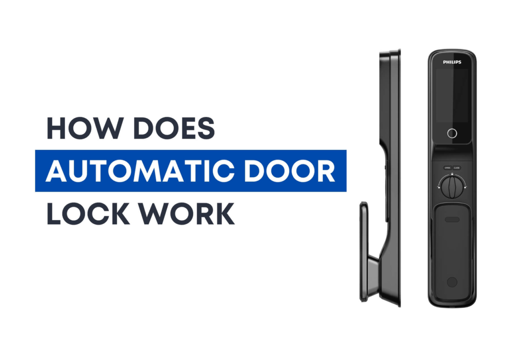 How does automatic door lock work?