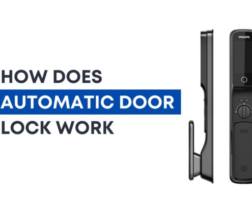 How does automatic door lock work?